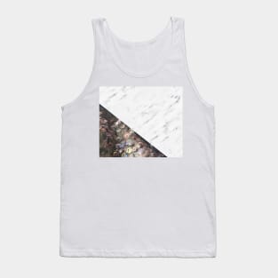 Marble and sequins Tank Top